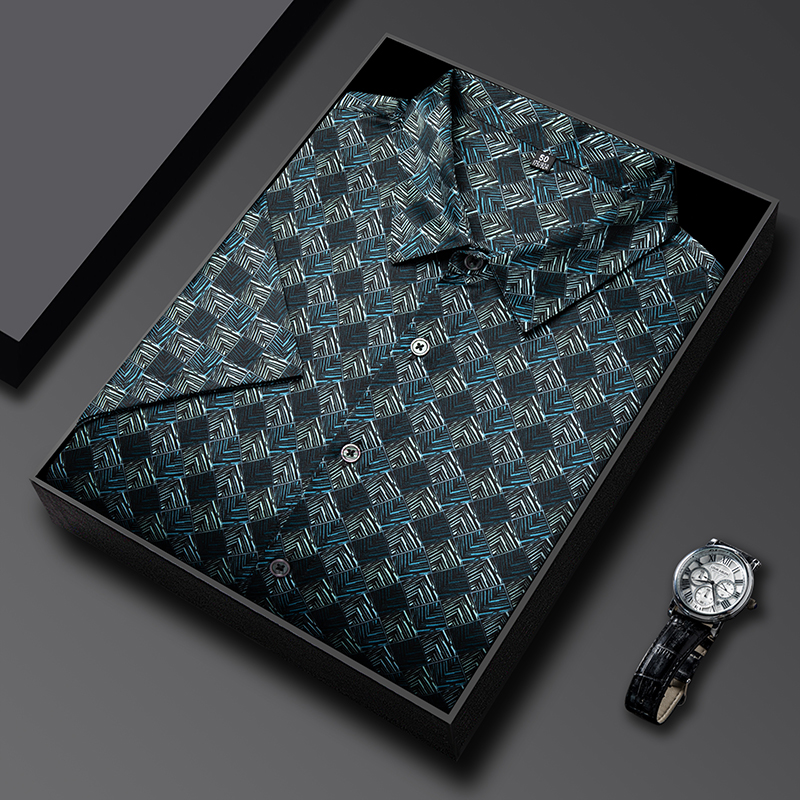 Luxurious Silk Print Shirts Fo - Luxury Skincare Daily reseña y precio