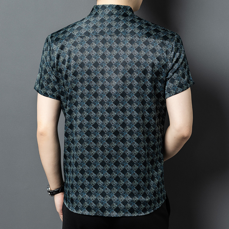 Luxurious Silk Print Shirts Fo - Luxury Skincare Daily reseña y precio