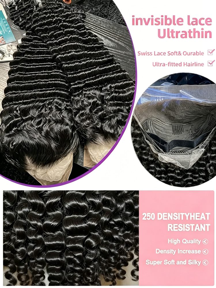 13x6 HD Loose Deep Wave Lace F - Luxury Skincare Daily reseña y precio