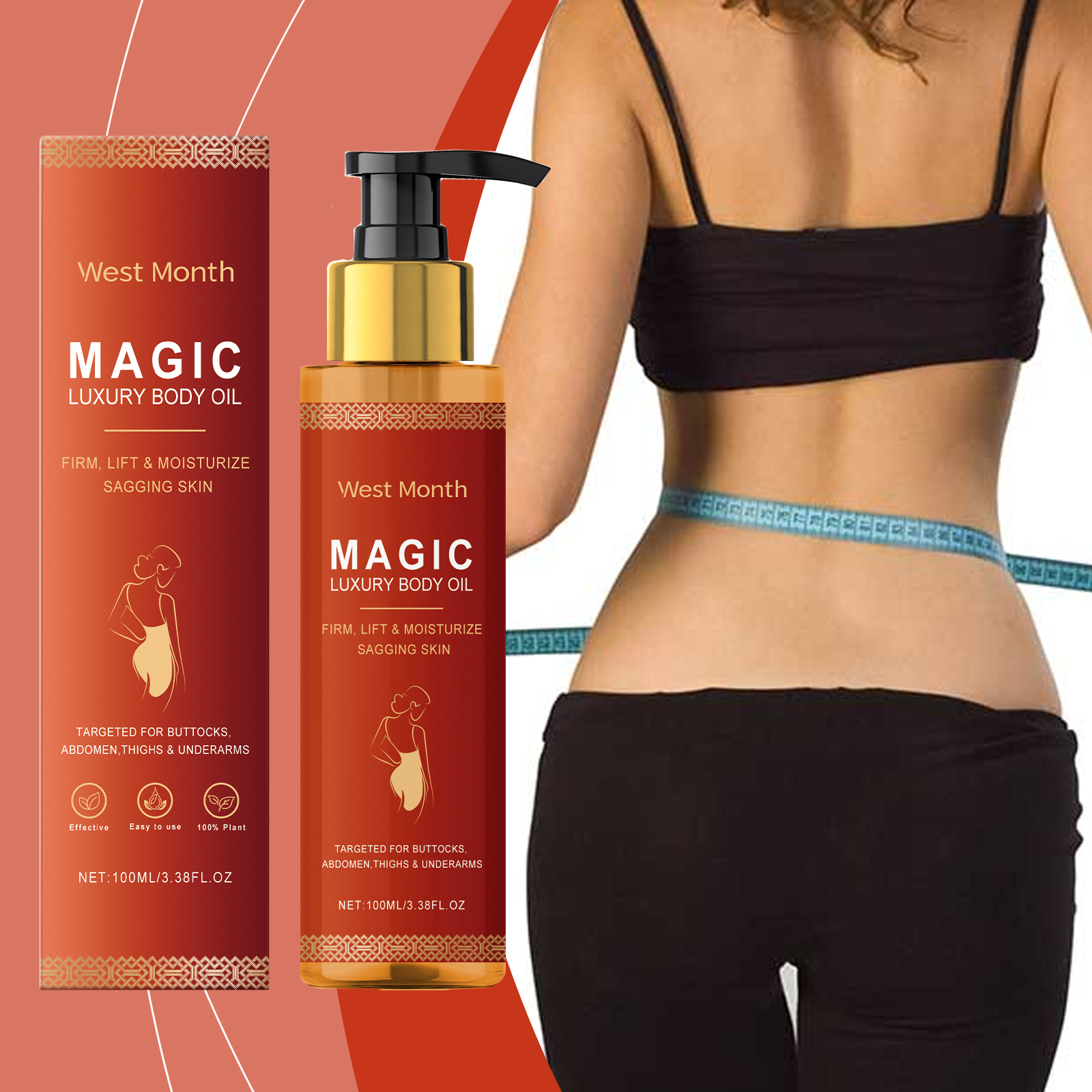 WEST MONTH Magic Luxury Body O - Luxury Skincare Daily reseña y precio